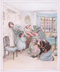 Miss Susan: Ich glaube, ich höre ihre Stimmen im Streit.